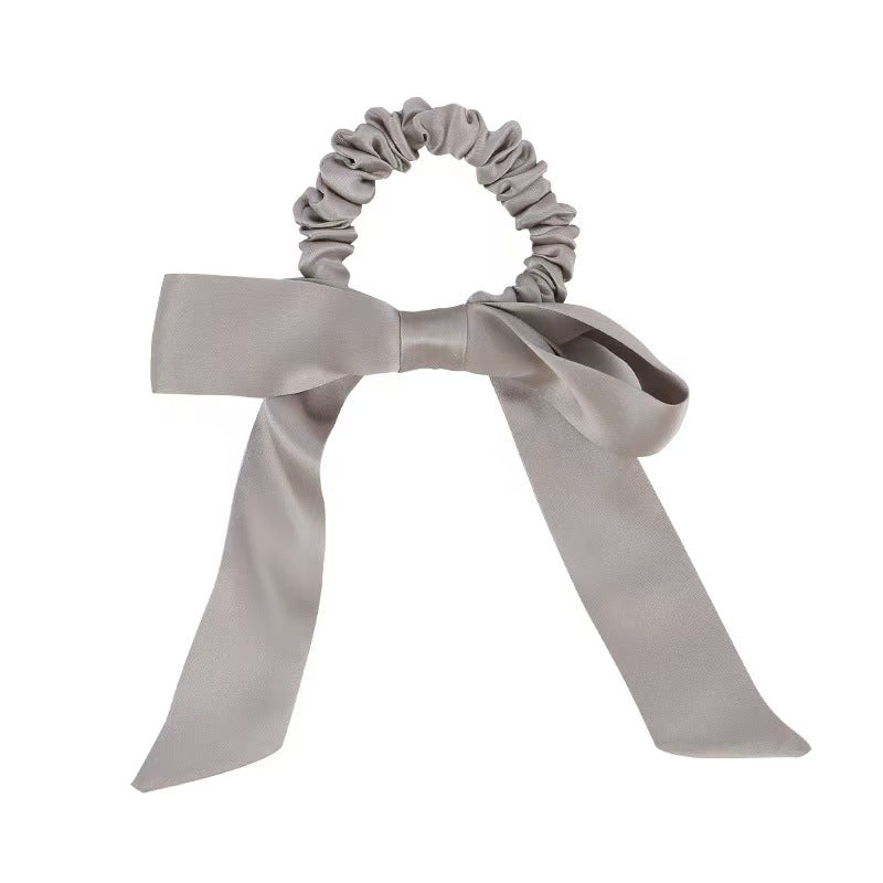 100% mulberry silk hair care Bow tie headband