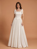 Tight corset design satin ball gown
