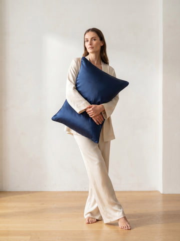 1pc 3D rolling edge 100% mulberry silk pillowcase,bride/bridesmaid gift