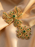 Vintage style bow snowflake brooch, wedding jewelry gift for bride/bridesmaid