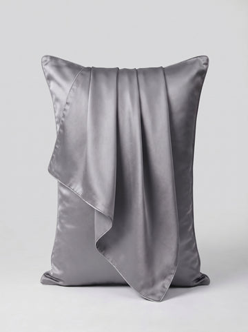 1pc 3D rolling edge 100% mulberry silk pillowcase,bride/bridesmaid gift