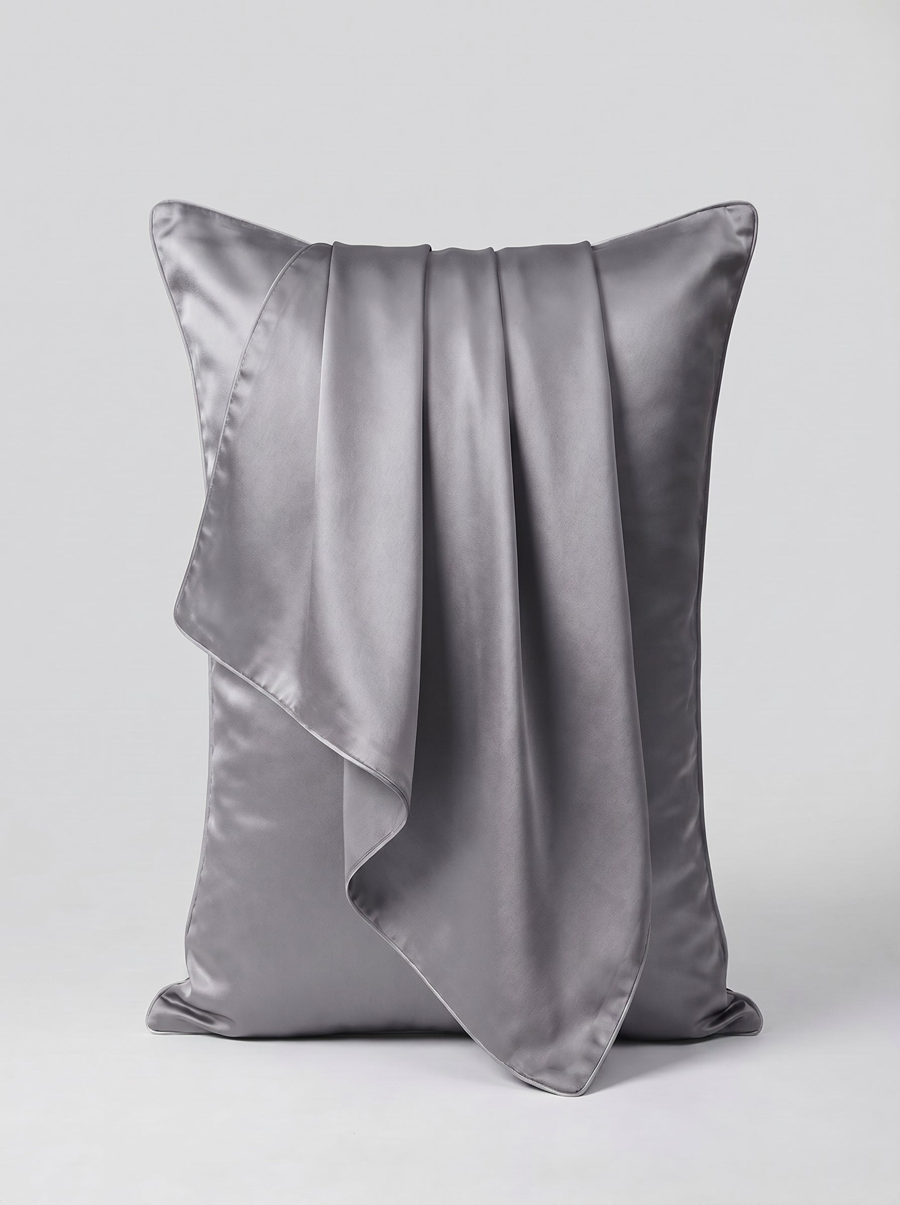 1pc 3D rolling edge 100% mulberry silk pillowcase,bride/bridesmaid gift