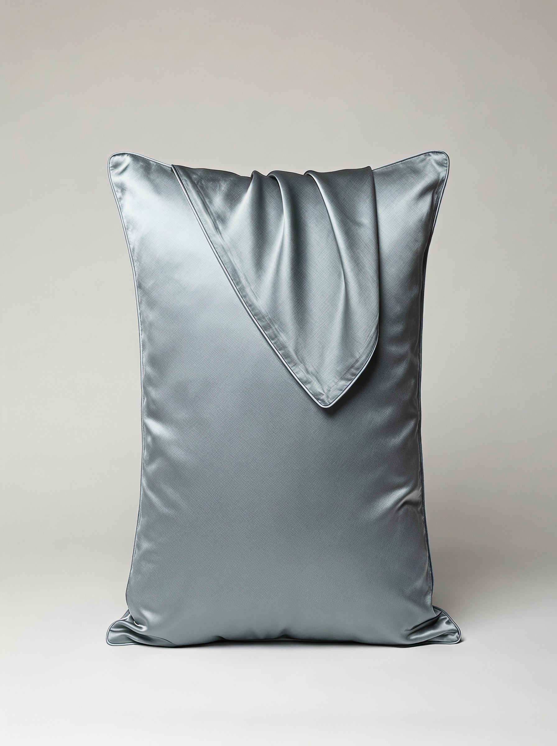 1pc 3D rolling edge 100% mulberry silk pillowcase,bride/bridesmaid gift