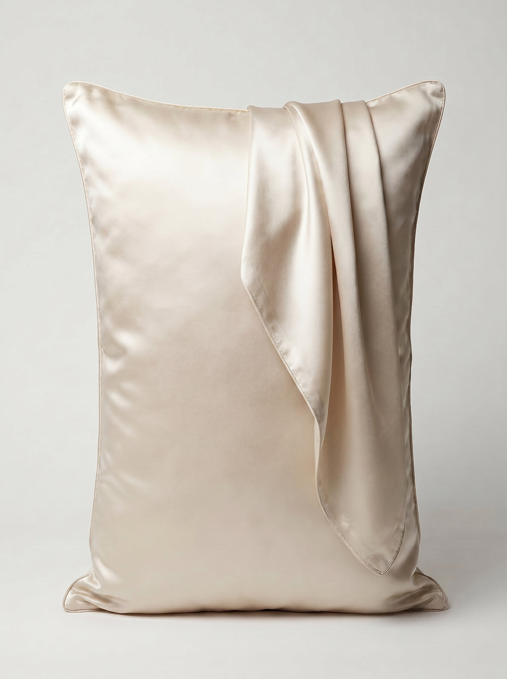 1pc 3D rolling edge 100% mulberry silk pillowcase,bride/bridesmaid gift