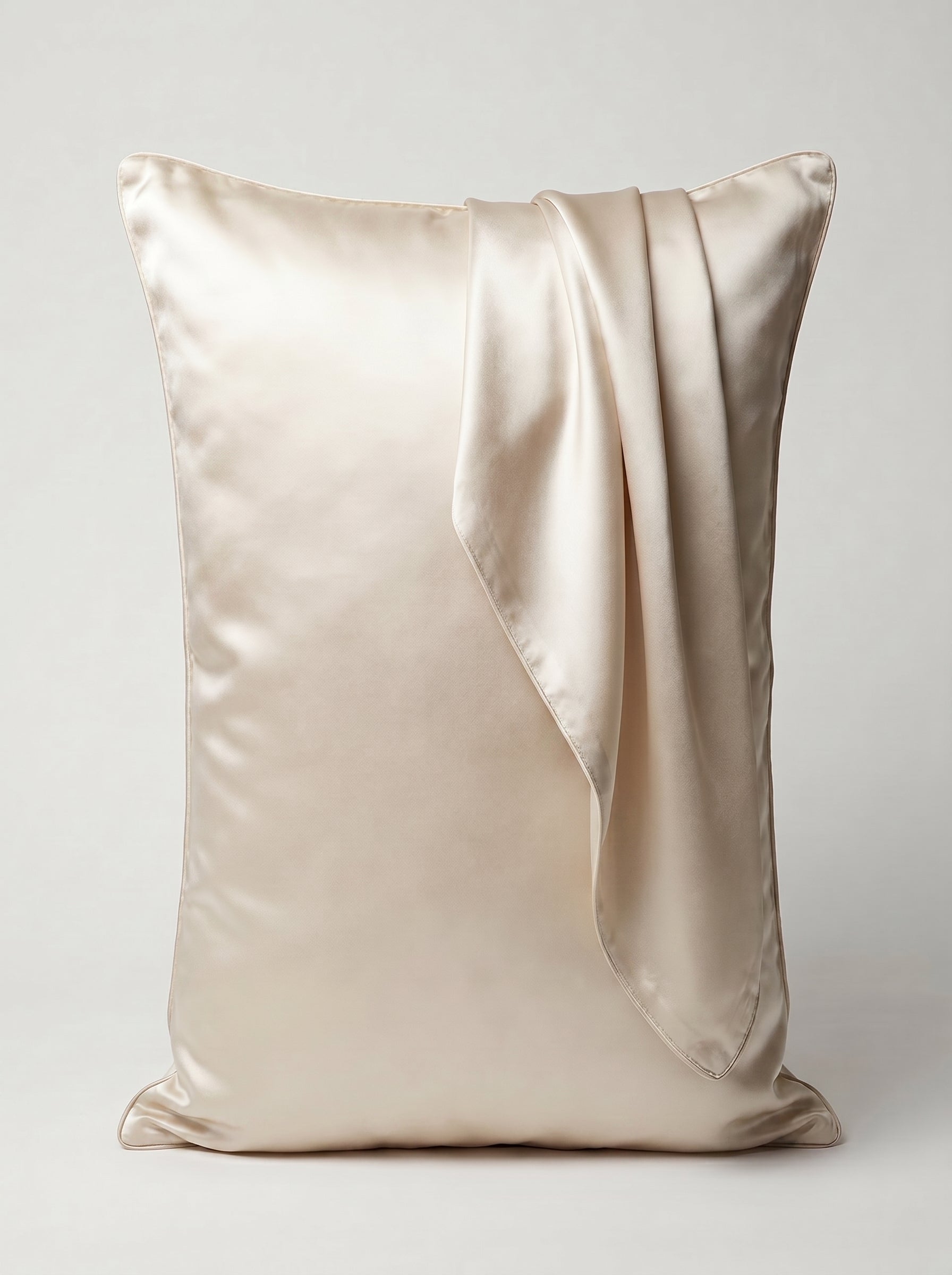 1pc 3D rolling edge 100% mulberry silk pillowcase,bride/bridesmaid gift