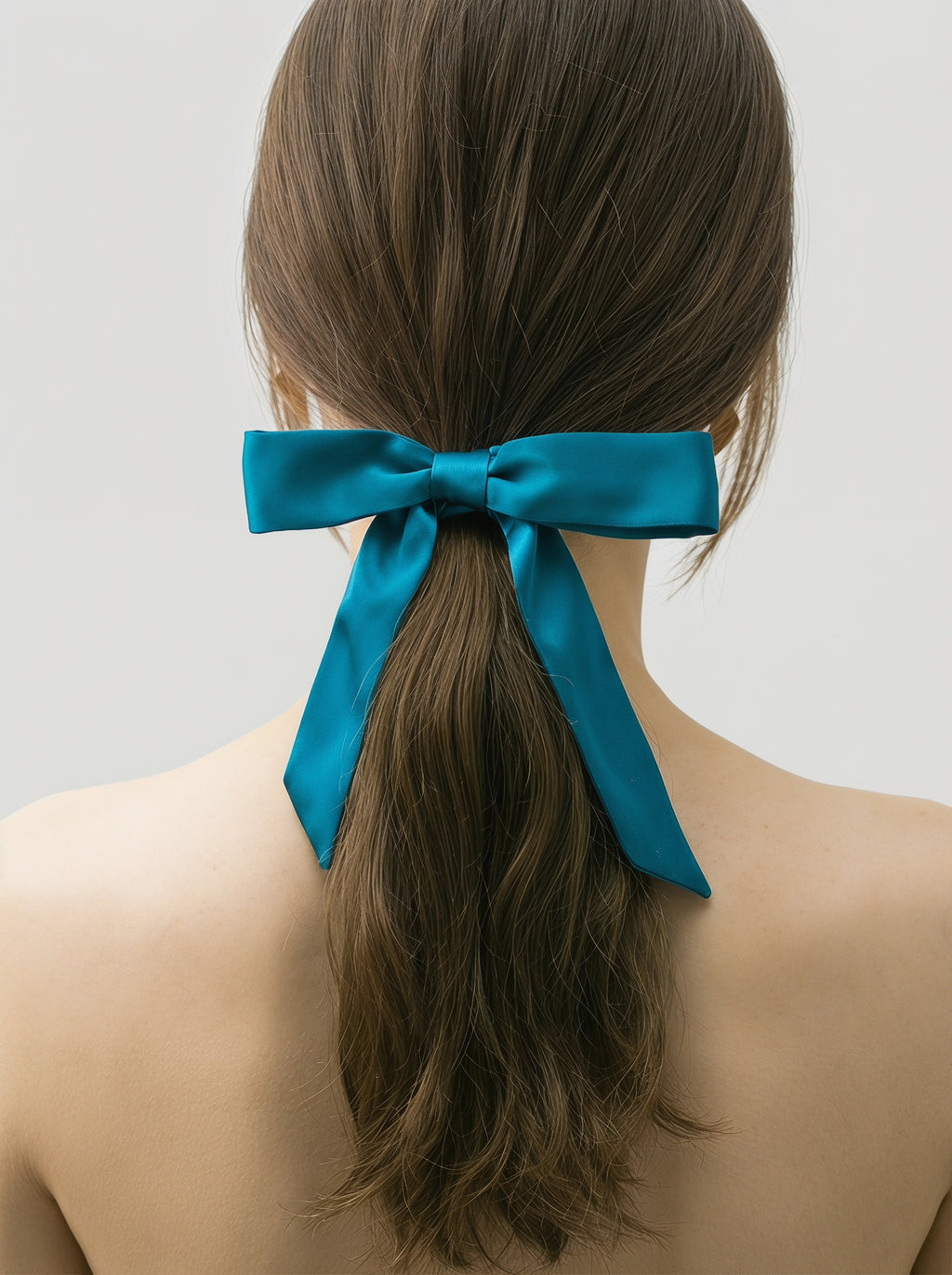 100% mulberry silk hair care Bow tie headband
