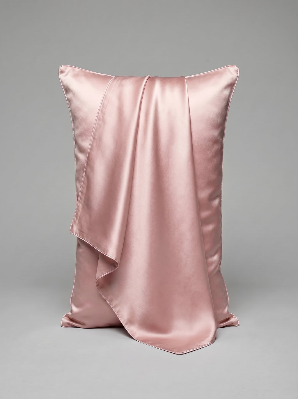 1pc 3D rolling edge 100% mulberry silk pillowcase,bride/bridesmaid gift