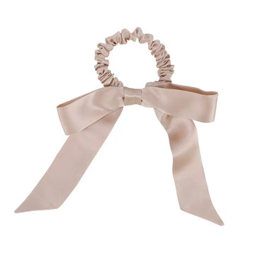 100% mulberry silk hair care Bow tie headband