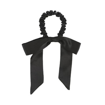 100% mulberry silk hair care Bow tie headband